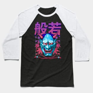 NeoRetro Hannya Mask Baseball T-Shirt